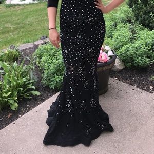 Jovani couture dress